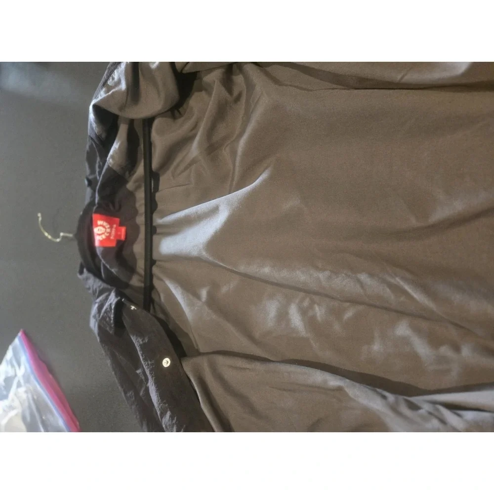 ICECREAM BBC Coach Jacket Black NWT Size Small Running Dog Graphic Coat